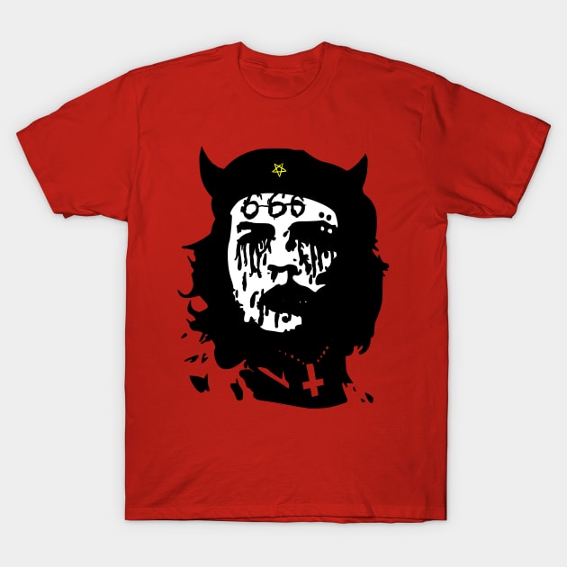 the Devil che cry T-Shirt by jonah block